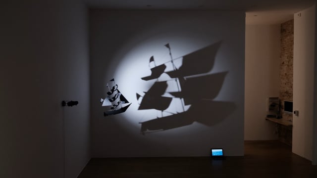 Jennifer & Kevin McCoy — Ghost Ship (2025) — bitforms gallery