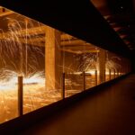 Arcangelo Sassolino, in the end, the beginning : pluie d’acier en fusion à Mona.